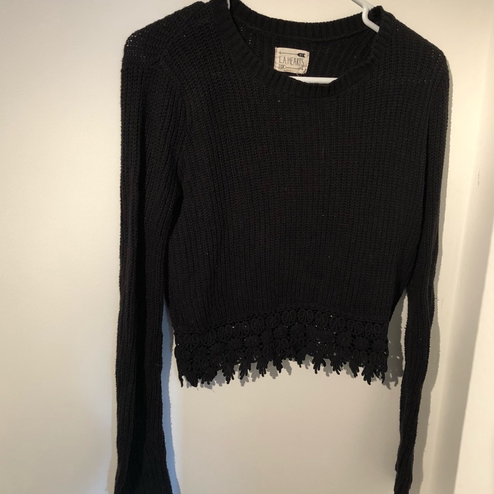 Crop sweater